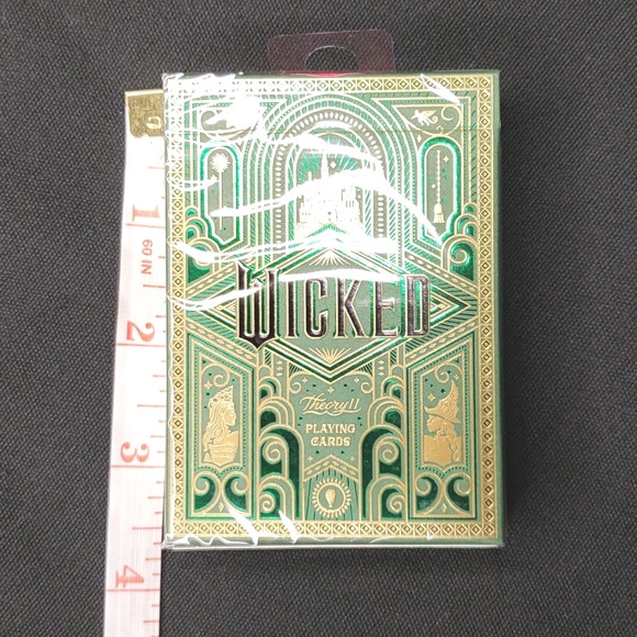 NWT SEALED WICKED WICKED PLAYING CARDS DECK 💚🖤 - Picture 5 of 6